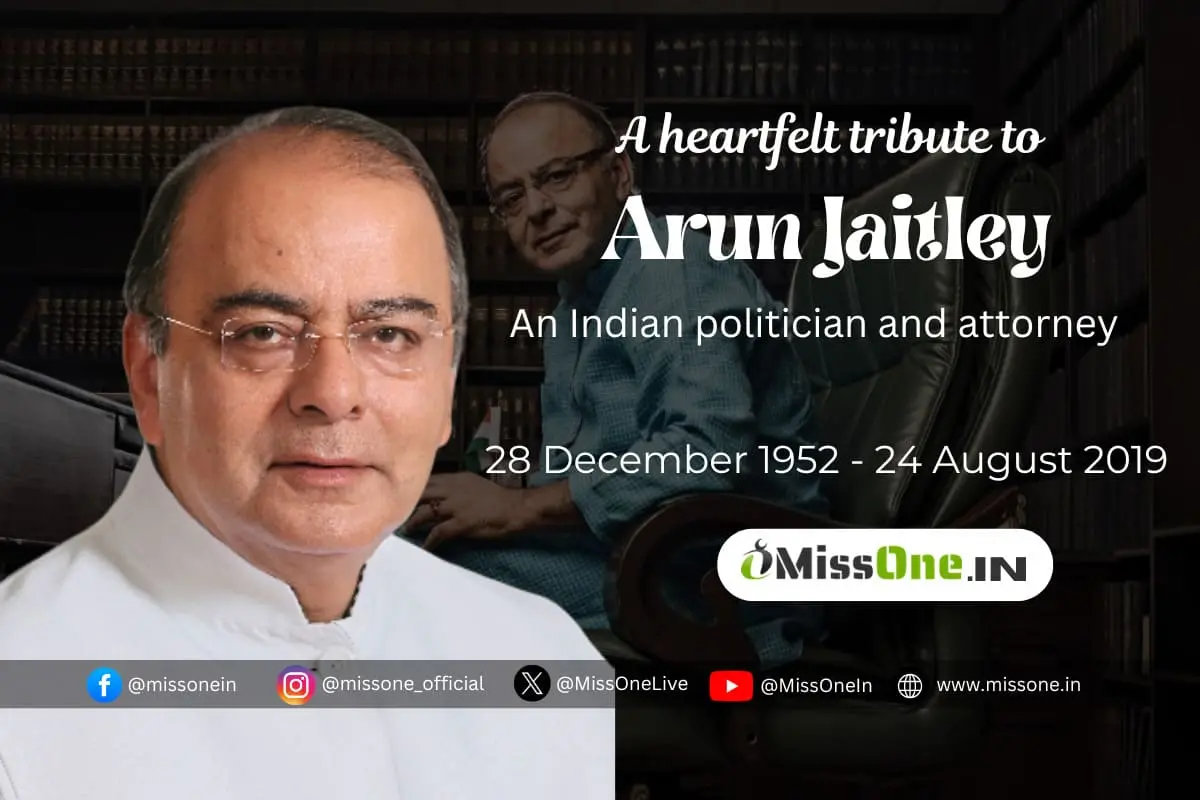 A Heartfelt Tribute to Arun Jaitley: A Life of Impact and Inspiration