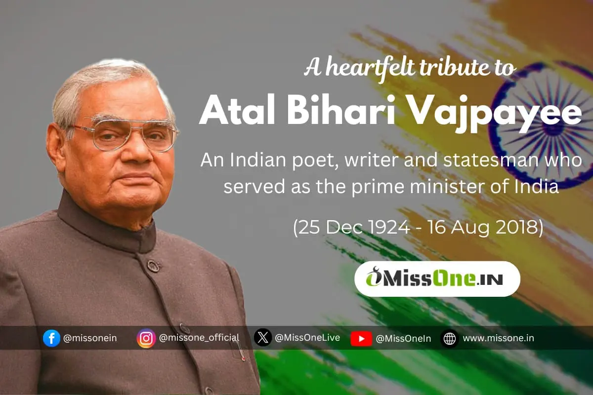 Tribute to Atal Bihari Vajpayee: Honoring a Visionary Leader