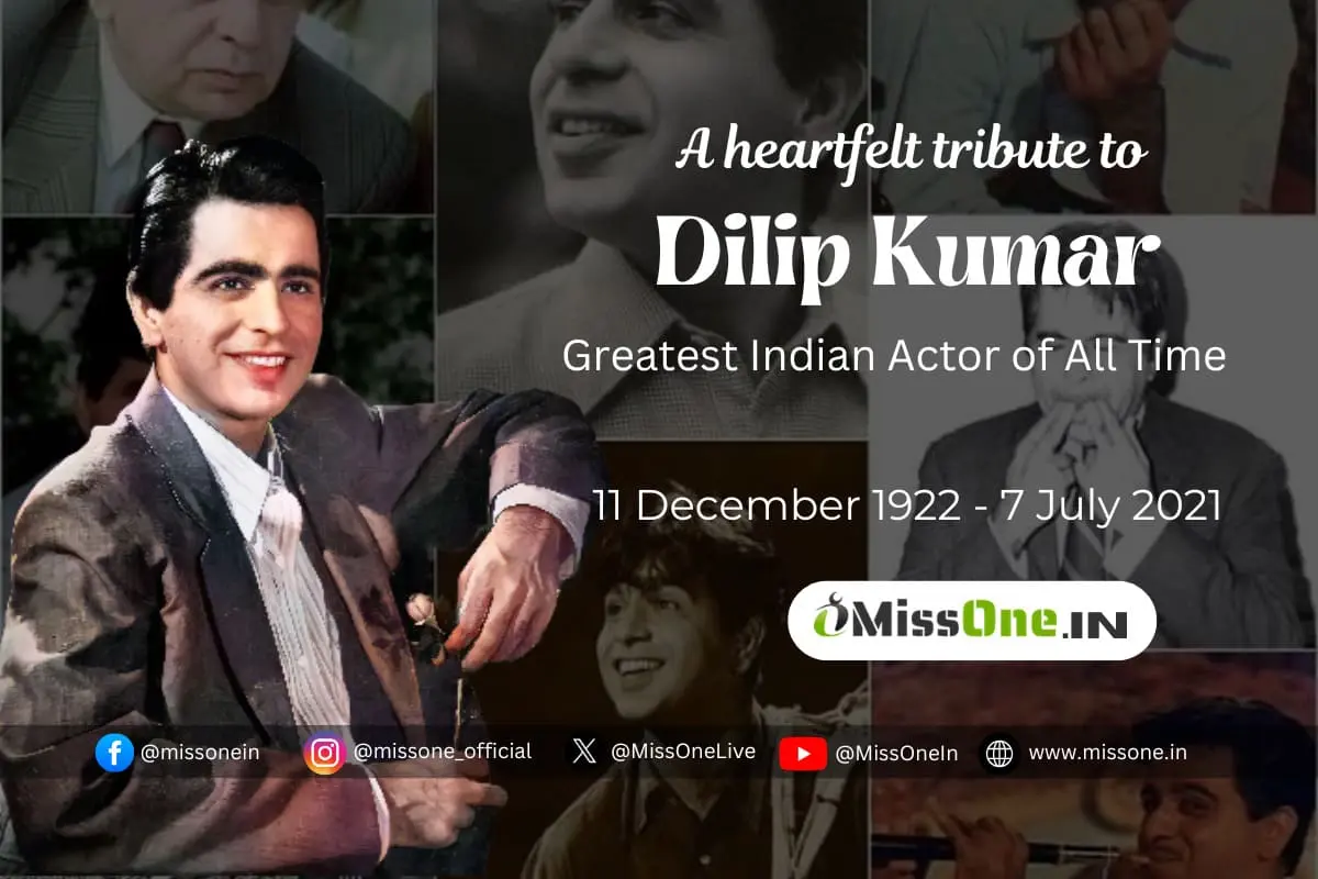 Tribute to Dilip Kumar: Life, Legacy & Iconic Films