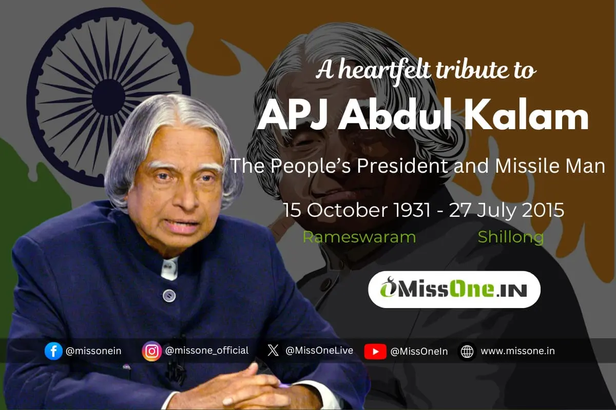 A Heartfelt Tribute to APJ Abdul Kalam: The People’s President and Missile Man