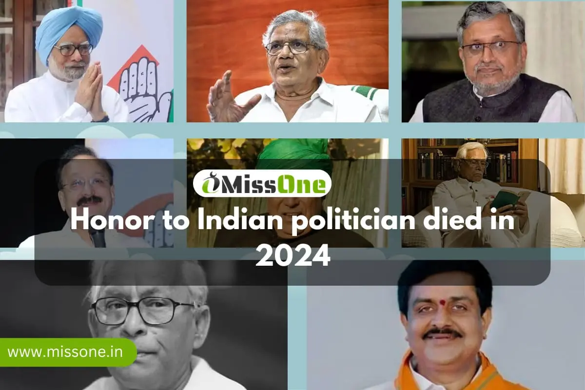 Honor to Indian politician died in 2024
