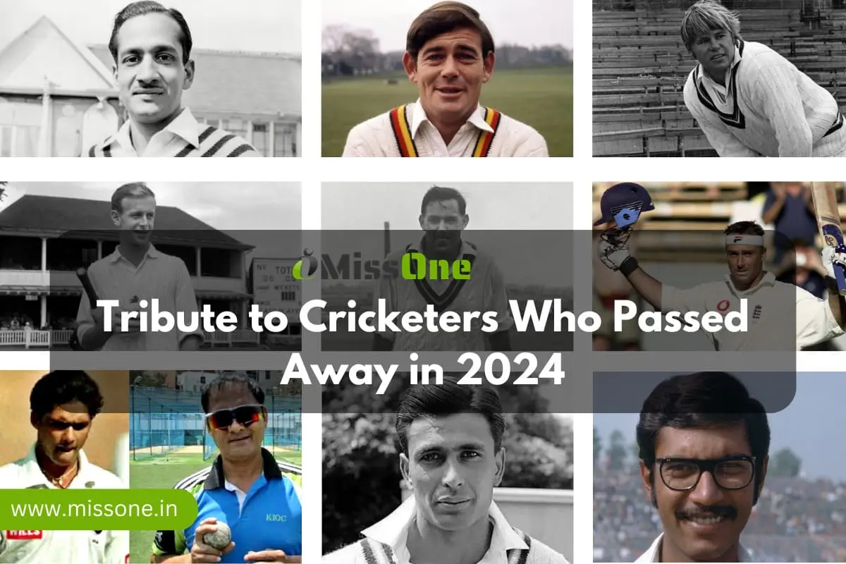 Tribute to Cricketers Who Passed Away in 2024