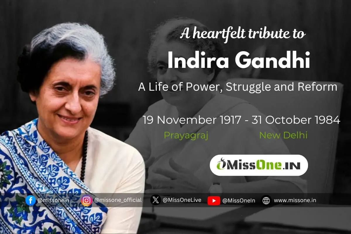 Indira Gandhi Death Anniversary: The Iron Lady’s Enduring Story