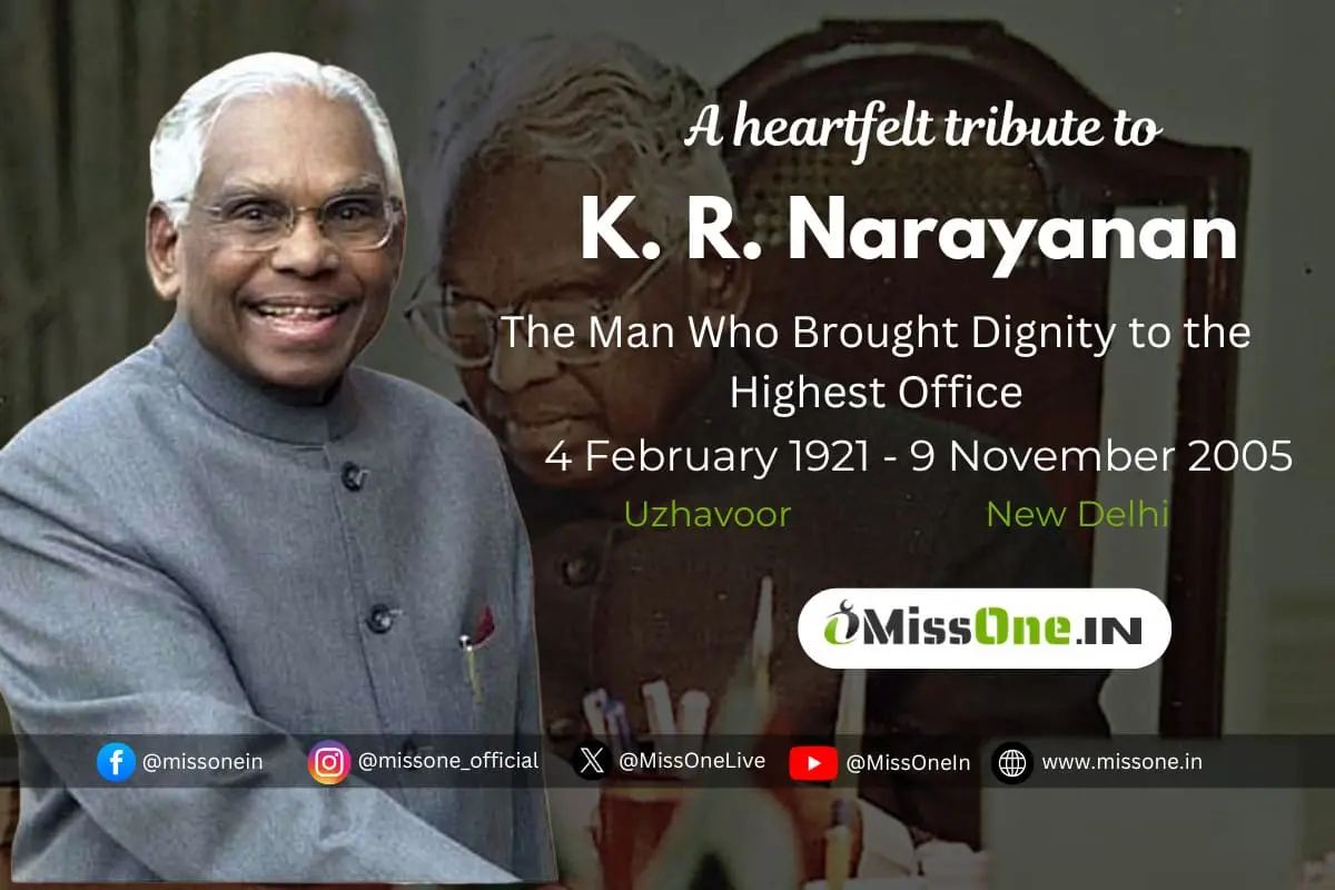 K. R. Narayanan Death Anniversary: Biography, Life History, Family, Career, and Unknown Facts