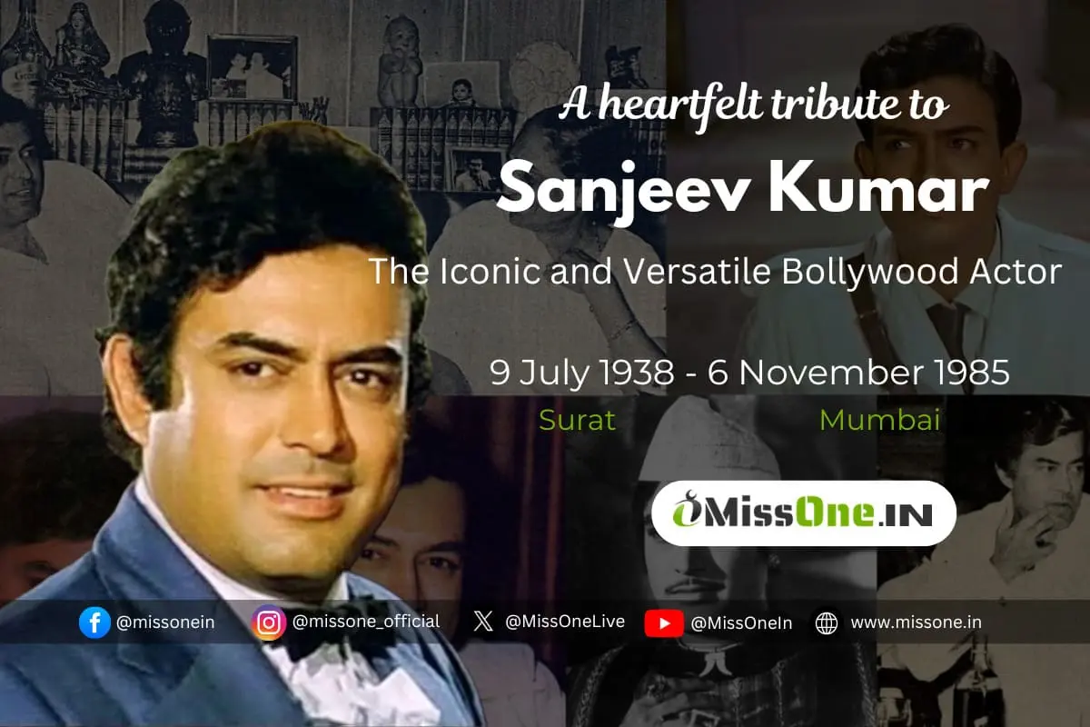 Sanjeev Kumar Death Anniversary: Biography, Life History, Career, and Unknown Facts