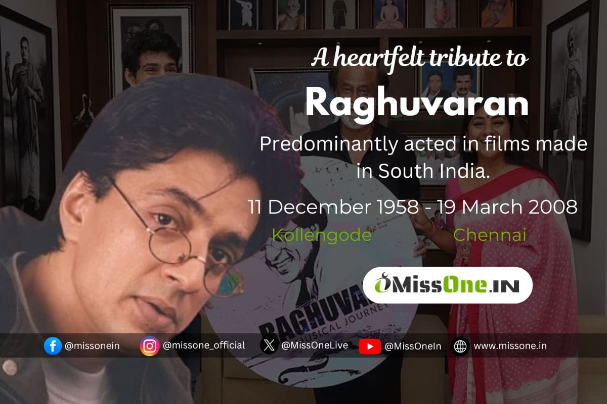 Raghuvaran Death Anniversary: Biography, Life Story, Career, Family, and Lesser-Known Facts